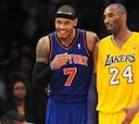 Kobe, por si Carmelo dice 'no' a los Lakers: "Tenemos un Plan B"