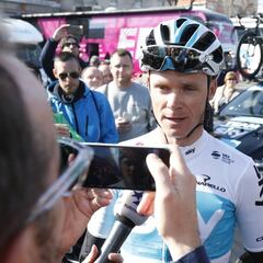 Froome, sobre los avances en su caso: "Son noticias falsas"