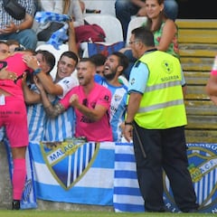 Problema resuelto: el Málaga da la lista con solo seis del filial