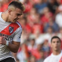 Borré se acerca a las marcas de Falcao y Alario en River Plate