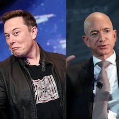 Elon Musk se mofa en un tuit de Jeff Bezos tras 'batirle' en la carrera espacial