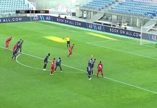 El llamativo ritual de Keylor antes de un penal en contra