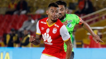 Yeison Gordillo, jugador de Independiente Santa Fe