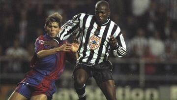 Faustino Asprilla, exjugador del Newcastle United