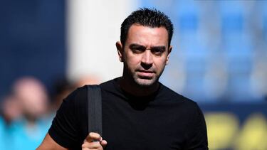 Xavi Hern¨¢ndez en el partido ante el C¨¢diz.