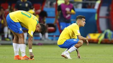 La ‘Verdeamarela’ cayó por quinta ocasión ante una selección europea en los Cuartos de Final del Mundial luego de ser eliminado por Bélgica.