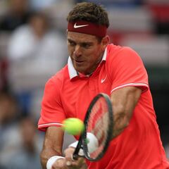 Del Potro - Coric: resumen antes de la retirada por lesión