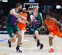El Unicaja arrolla al Valencia Basket