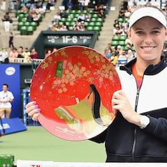 Wozniacki, la celebrity danesa ganó su primer título de 2017
