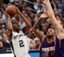Kawhi Leonard y la defensa de los Spurs anulan a Phoenix Suns