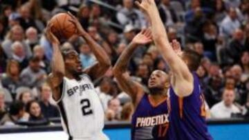 Kawhi Leonard y la defensa de los Spurs anulan a Phoenix Suns