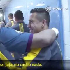 Alexis Sánchez, a lo suyo: "¿Quién es Gündogan?"