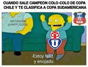 Los memes que dejó el título de Colo Colo en Copa Chile