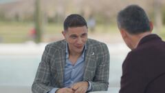 Joaquín entrevistando a Pedro Duque en su actual formato televisivo