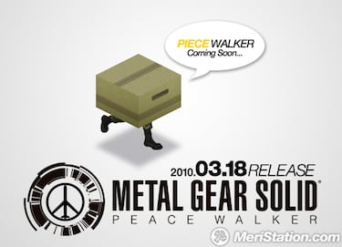 Konami abre una página fantasma en el dominio de Peace Walker