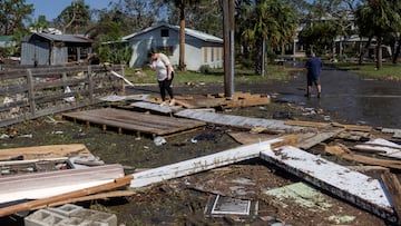 Helene tocó tierra en Estados Unidos como un huracán Categoría 4, lo que ha provocado graves daños en varios estados, incluido Florida.