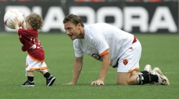 Totti, de la Roma.