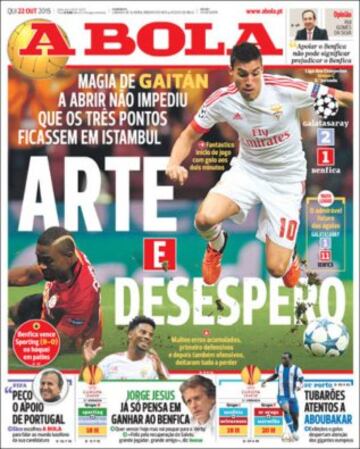 Portadas de la prensa mundial