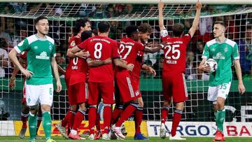 Resumen y goles del Werder Bremen - Bayern de la Pokal
