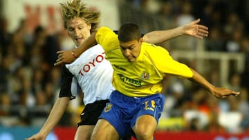 Valencia y Villarreal ya se vieron las caras en Europa en la 03-04