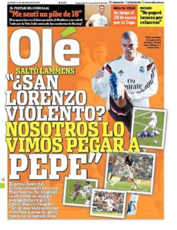 Portadas de la prensa deportiva