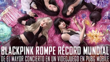 El primer concierto virtual de Blackpink en PUBG MOBILE rompe récords