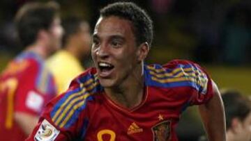 <b>LA ESTRELLA. </b>Rodrigo marcó el jueves tres goles ante Georgia.