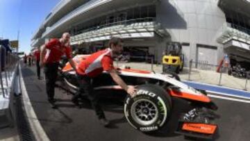 Marussia conf&iacute;a en seguir en la F-1.