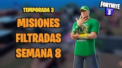 Fortnite Temporada 3: Misiones filtradas de la Semana 8