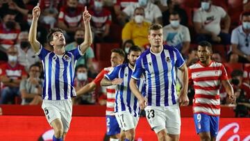 Granada 2 - Real Sociedad 3: resumen, goles y resultado de LaLiga Santander