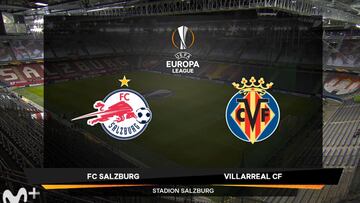 Resumen y goles del Salzburgo vs Villarreal de la Europa League