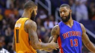 Markieff y Marcus Morris se enfrentaron por primera vez en la NBA.