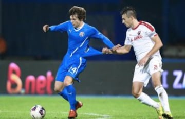 14. Ante Coric (Croacia). Es compañero de Henríquez y Fernandes en el Dinamo Zagreb de su país. Juega como volante. 