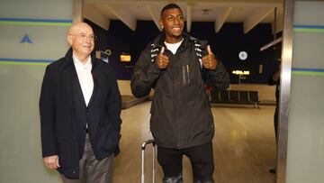 El lateral brasileño Emerson aterrizó en Sevilla
