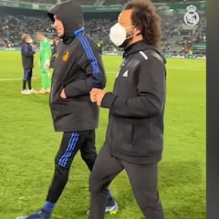 Le echaron y casi eliminan al Madrid, pero esto es ser capitán y madridista: ojo a Marcelo