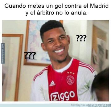 Los mejores memes del Ajax-Real Madrid