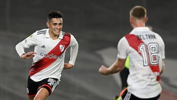 Solari ya brilla en River: ¡anotó dos golazos y se ganó la ovación!