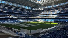 Descubre el avance de las obras en el interior del Bernabéu