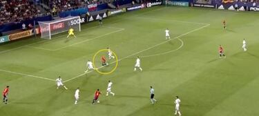 El guión fabuloso de Ceballos y la zurda única de Saúl