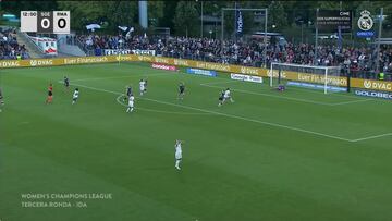 Que le den ya las llaves del Madrid femenino: jugadón de Champions de Linda Caicedo en el 0-1