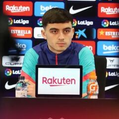 Pedri: "Me he adaptado bien porque estoy donde quería"
