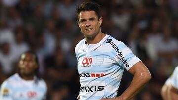 Dan Carter, durante un partido del Top-14 franc&eacute;s entre el  Bordeaux-Begles y el Racing Metro 92.