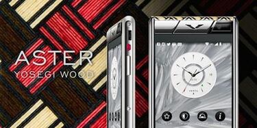 5.000 euros por el smartphone Vertu de madera tallada