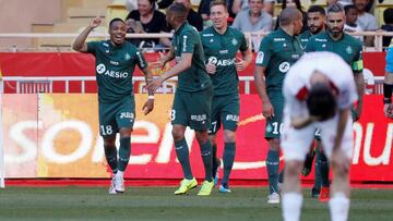 Mónaco perdió 2-3 ante Saint-Étienne por la fecha 35 de la Ligue 1