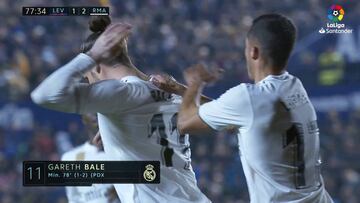 El desprecio de Bale a Lucas tras marcar de penalti el 1-2