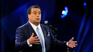 Via del Mar, 25 febrero 2019.
El humorista Dino Gordillo se presenta en la segunda jornada del Festival de Via del Mar 2019.
Sebastian Cisternas/ Aton Chile.