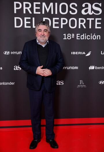 José Manuel Rodríguez Uribes, presidente del Consejo Superior de Deportes, en la alfombra roja de los Premios AS del Deporte 2024.