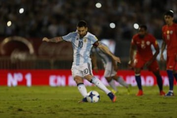 Eliminatorias: Argentina - Chile en imágenes