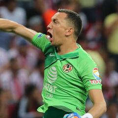 Agustín Marchesín no esconde su felicidad por el doble triunfo