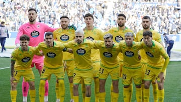 El Deportivo repitió once en su vista al Oviedo.